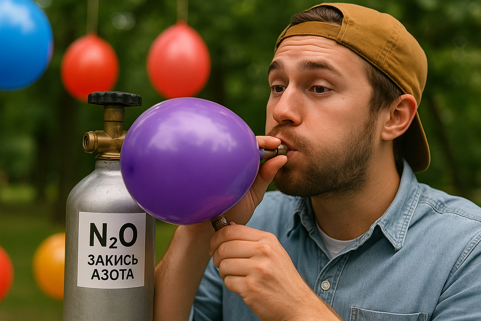 Веселые шары и N2O: Как работает закись азота для развлечений?