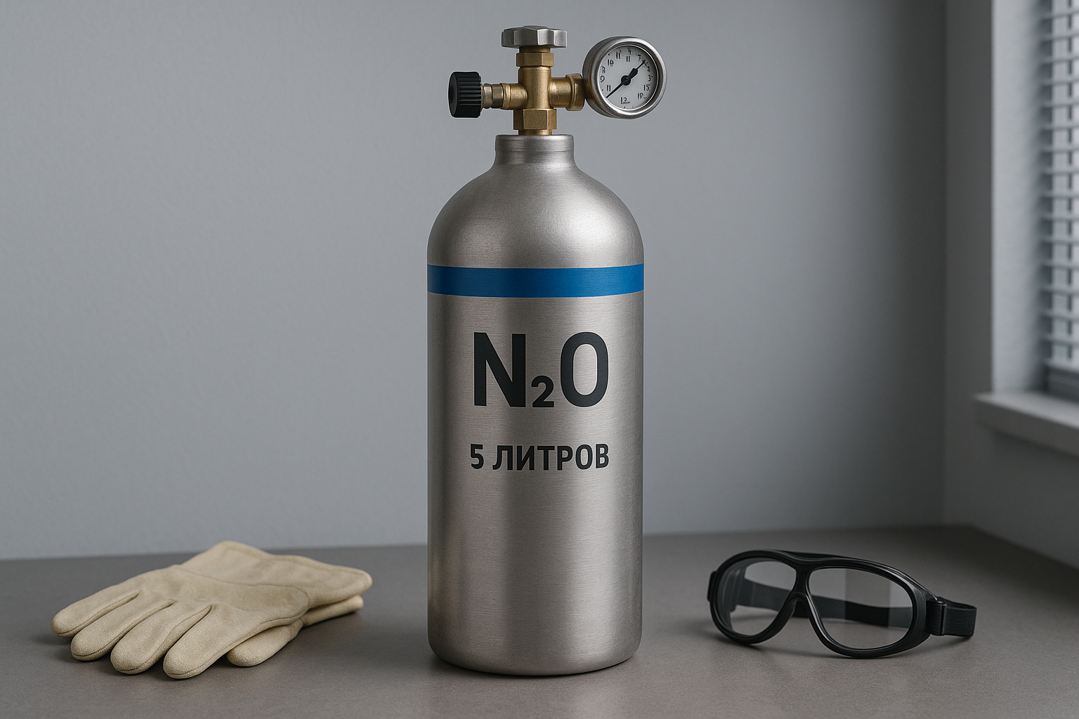 Закись азота 5 литров: что нужно знать о больших баллонах